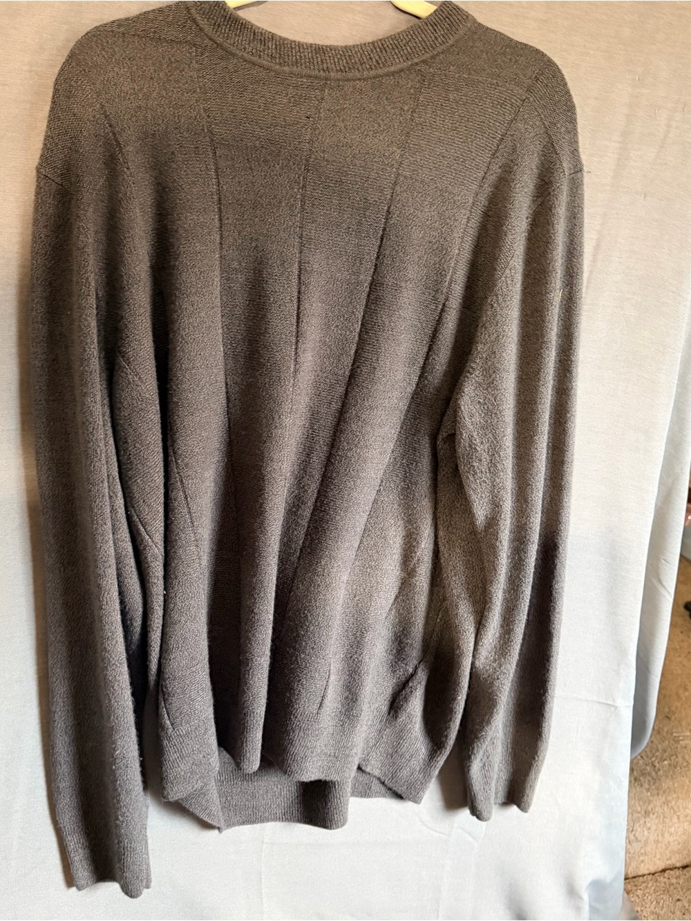 Men's Docker’s Gray Crewneck Sweater - size XL